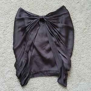 NWT H&M Bow Draped Tulip Skirt